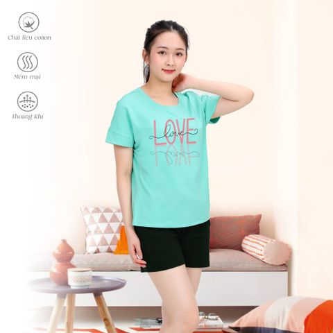 Bộ Đùi ngắn tay cotton 195p 2044