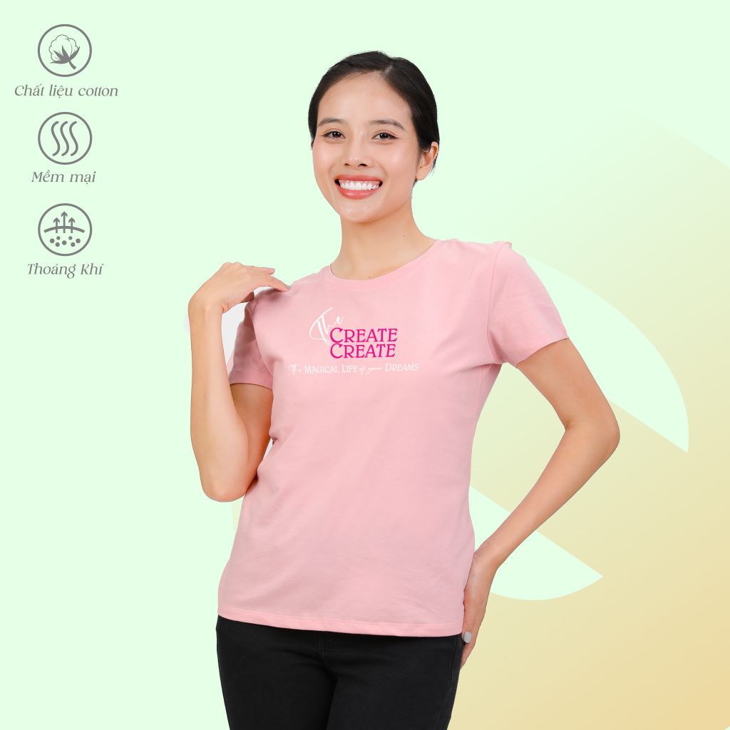 Áo Thun Tay Ngắn Form Suông Chất Cotton 020p 0309