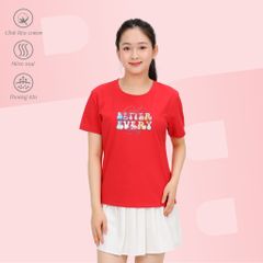 Áo thun tay ngắn form cơ bản cotton  020p 1972