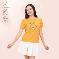 Áo thun tay ngắn form cơ bản cotton 020p 1942