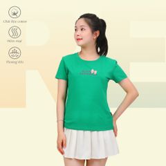 Áo Thun tay Ngắn Form Suông Cổ Tròn Cotton 020p 0320