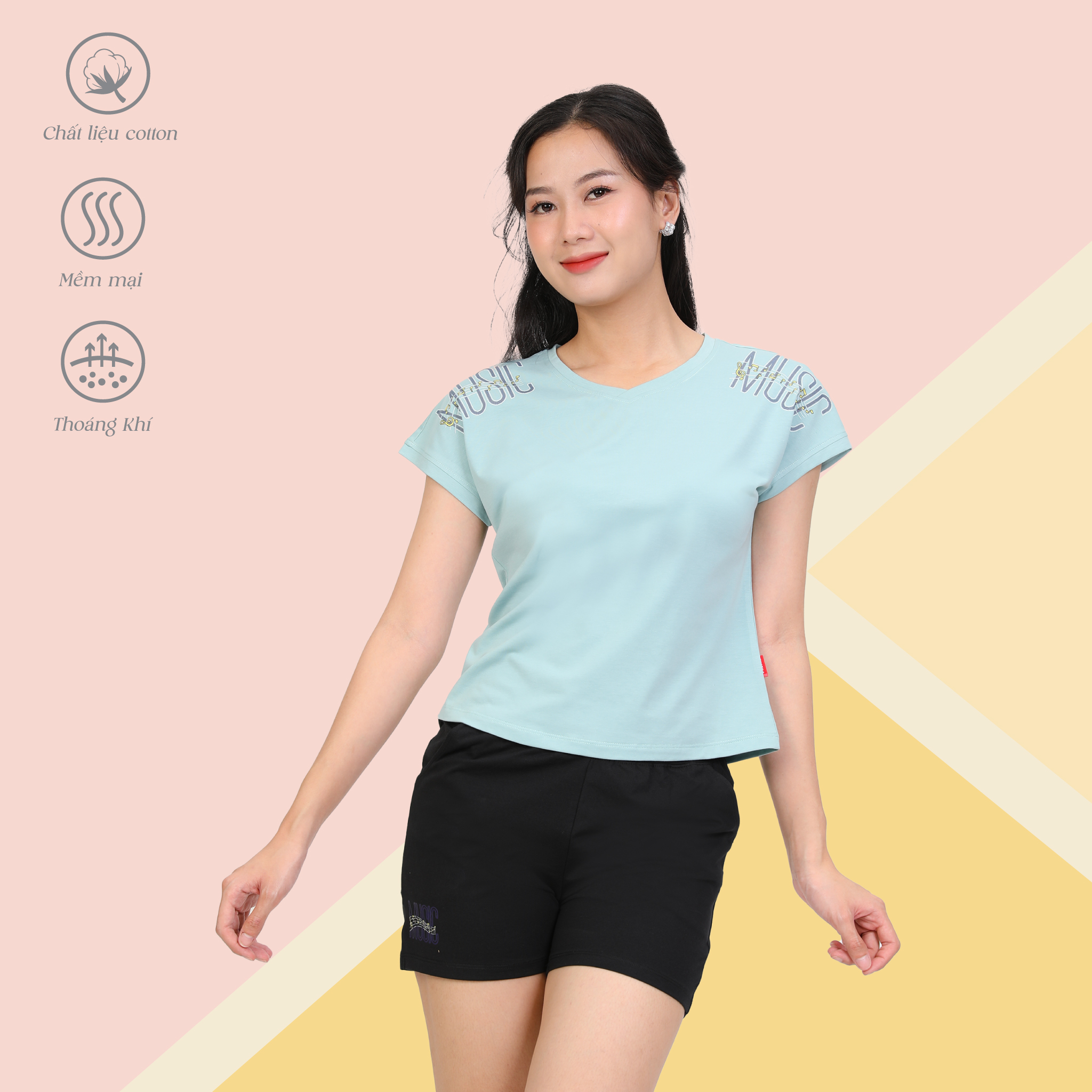 Bộ đùi tay ngắn cao cấp cotton 025p 5204