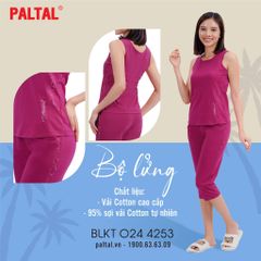 Bộ lửng không tay cotton 024p 4253