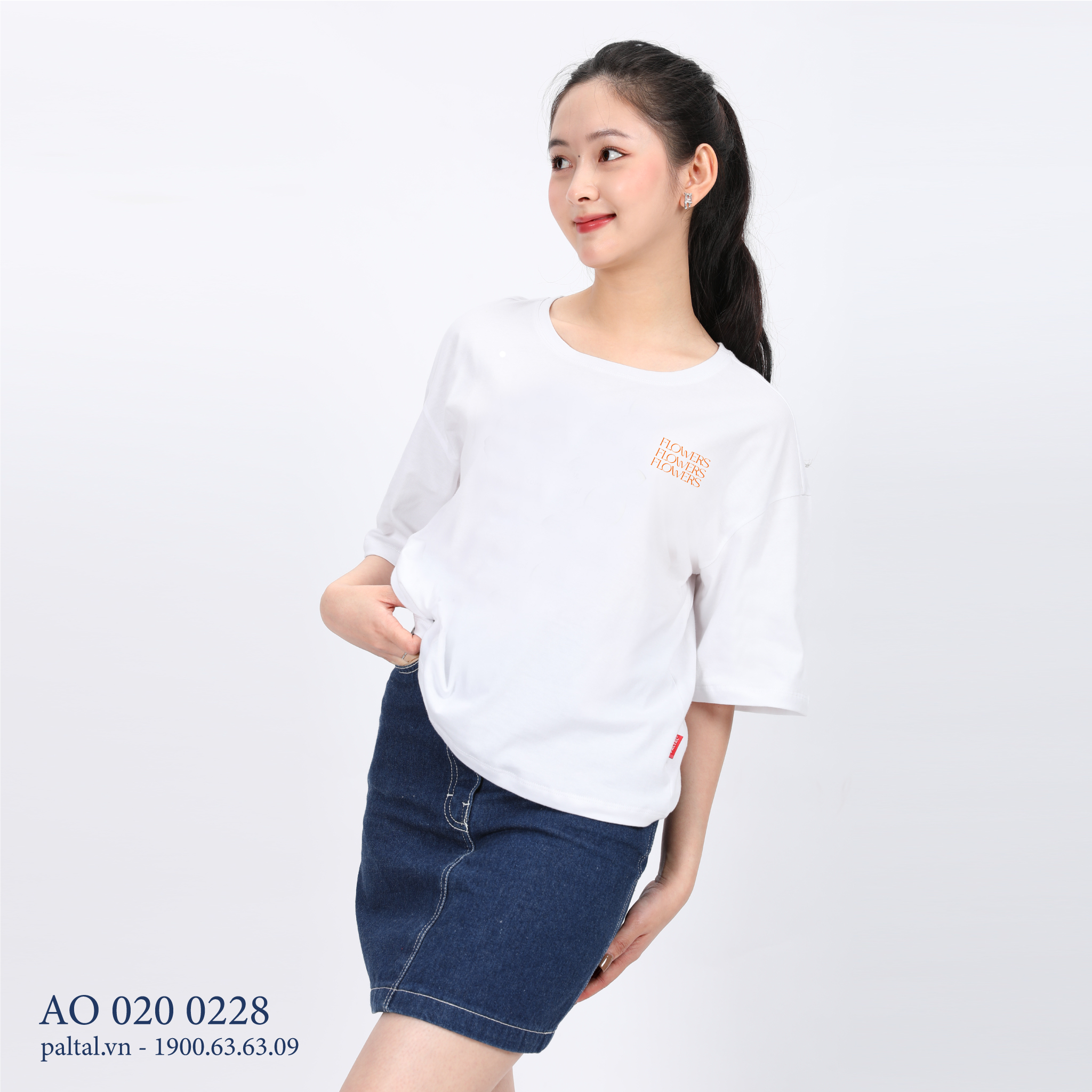 Áo thun tay ngắn cao cấp cotton  020p 0228