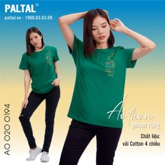 Áo thun tay ngắn cotton form rộng 020p 0194