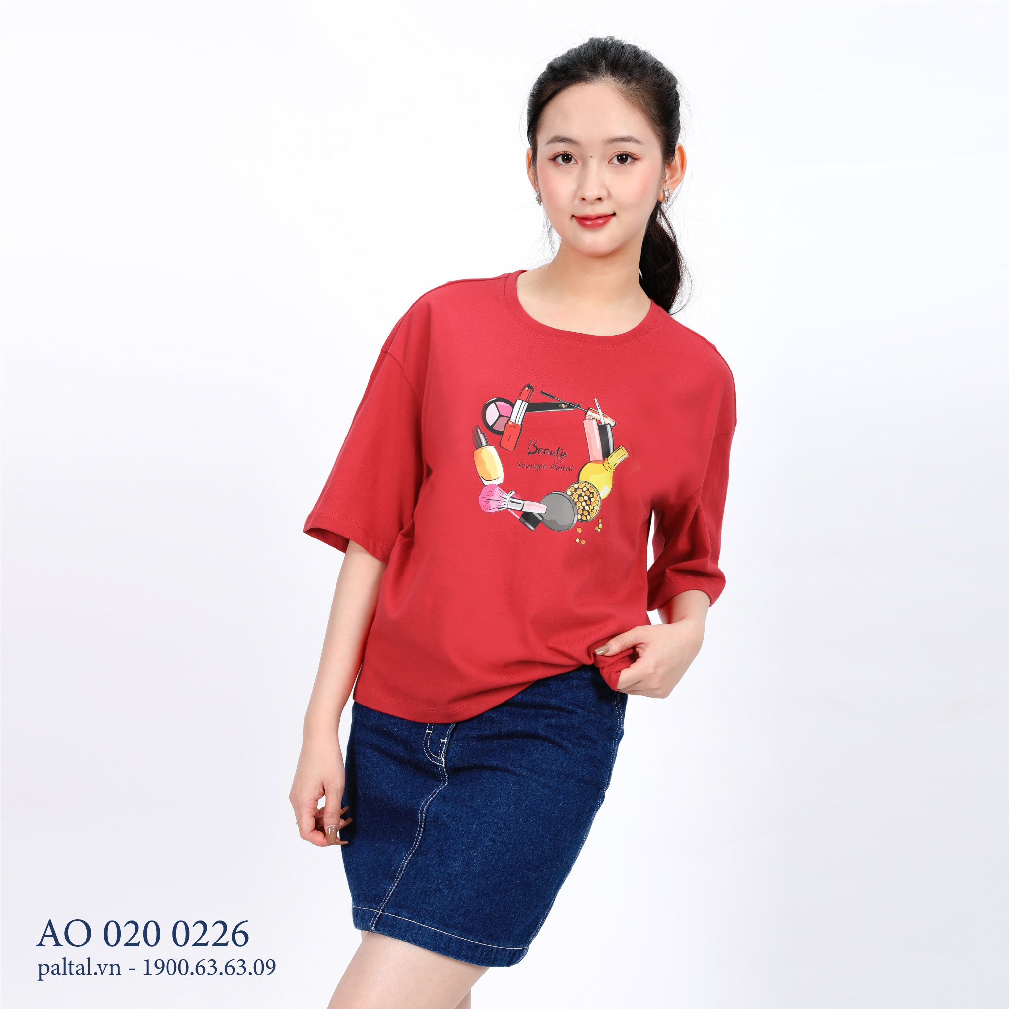 Áo thun tay ngắn cao cấp cotton  020p 0226