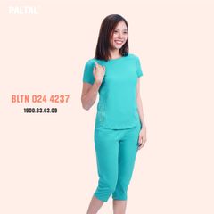 Đồ bộ mặc nhà nữ kiểu quần lửng tay ngắn cotton 024p 4237