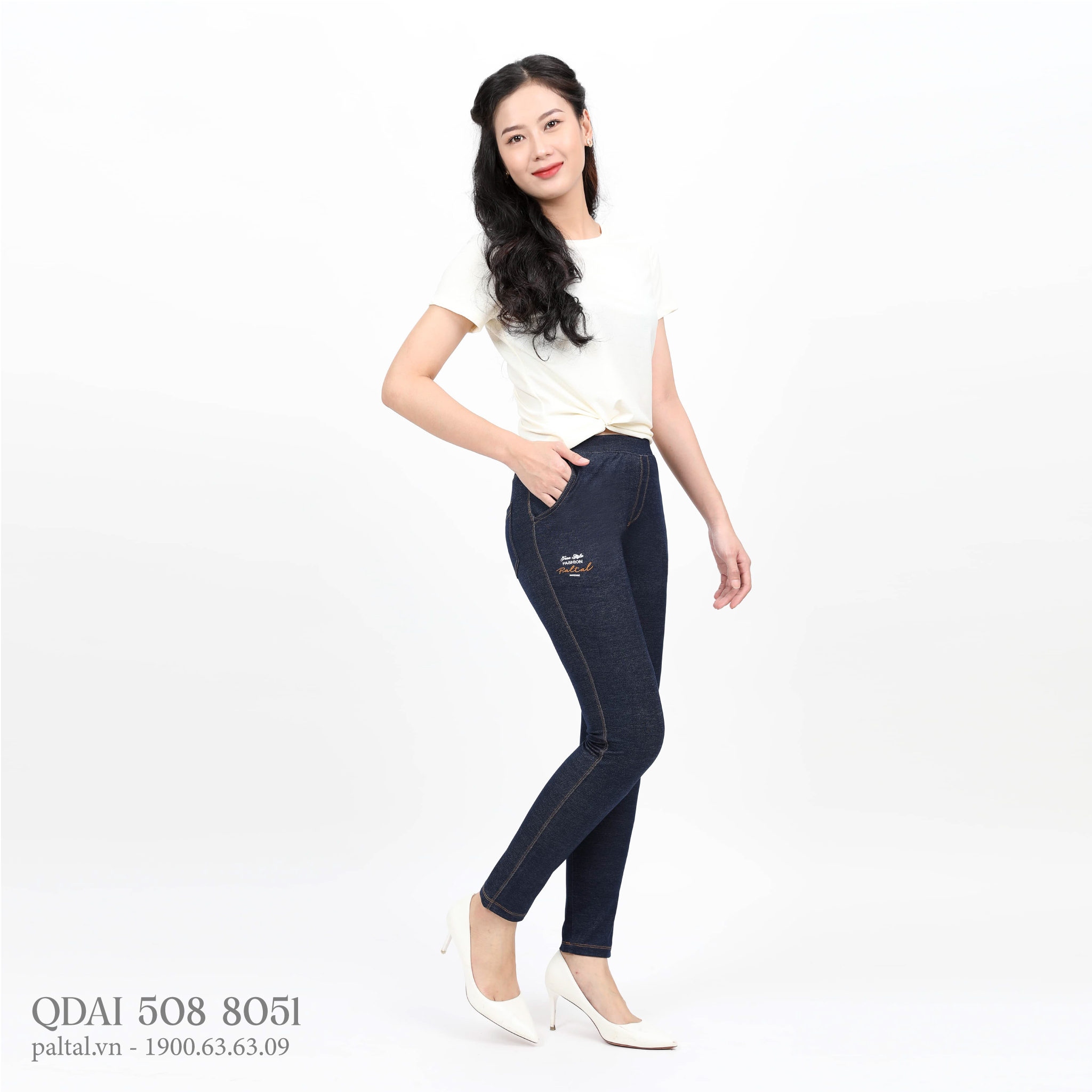 Quần lẻ jean ống dài  508p 8051