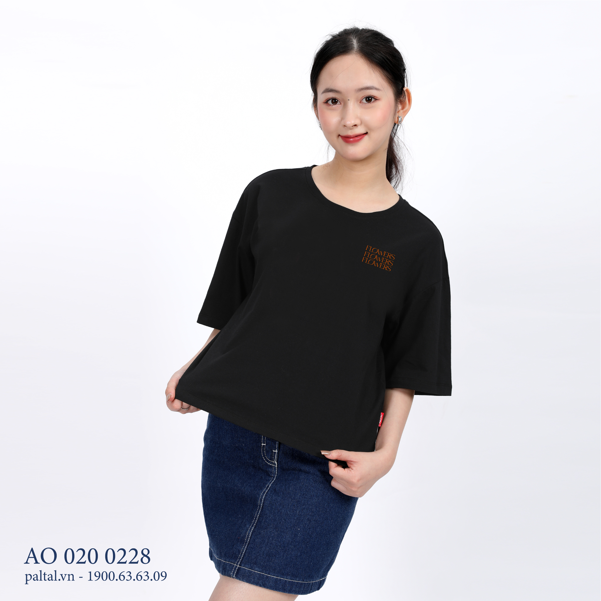 Áo thun tay ngắn cao cấp cotton  020p 0228