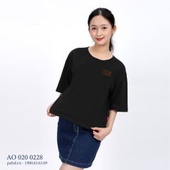 Áo thun tay ngắn cao cấp cotton form rộng 020p 0228