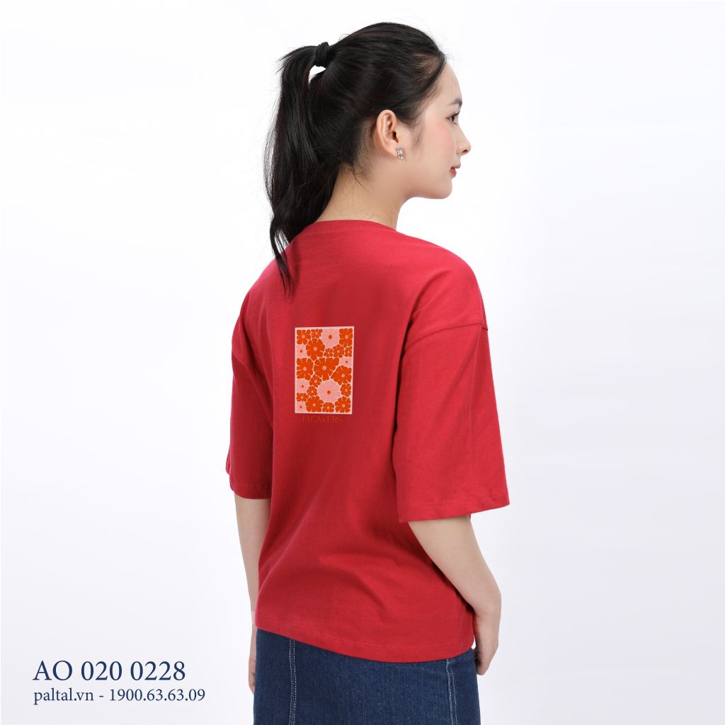 Áo thun tay ngắn cao cấp cotton form rộng 020p 0228