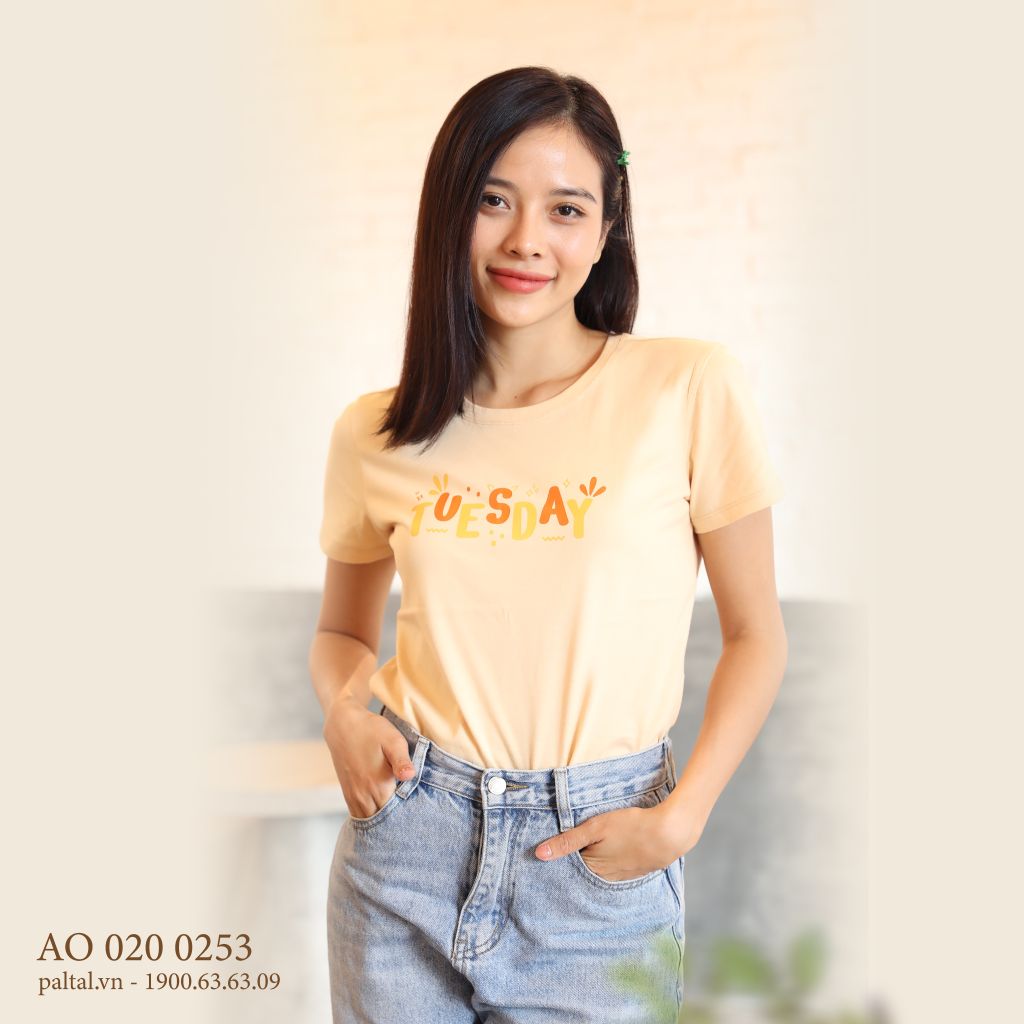 Áo thun tay ngắn cotton cao cấp 020p 0253