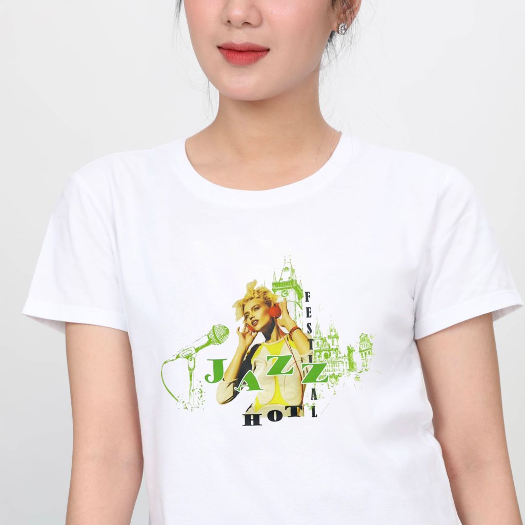 Áo thun tay ngắn form suông cotton 020p 0805