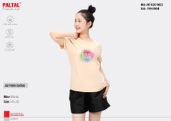 Áo Thun Tay Ngắn Form Suông Cotton 020p 0822