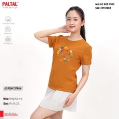 Áo thun tay ngắn form cơ bản cotton 020p 1942