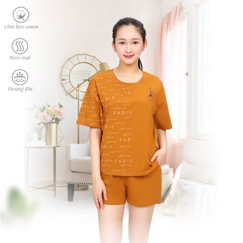 Bộ đùi tay ngắn cotton 025p 5182