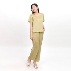 Bộ Dài Tay Ngắn Lụa Nhung cao Cấp 263p 3361