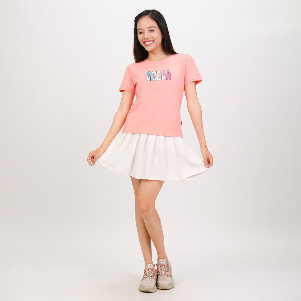 Áo thun tay ngắn form cơ bản cotton 020p 0305