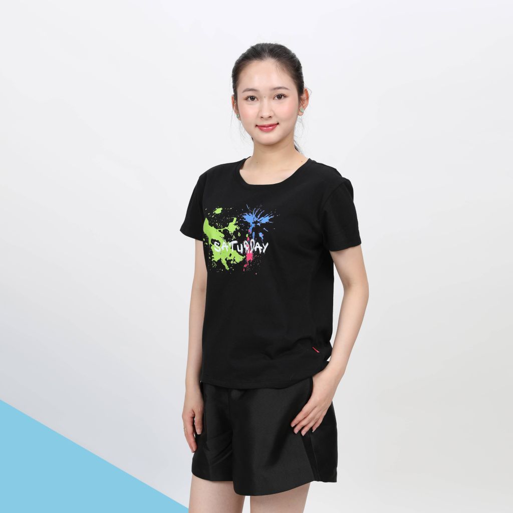 Áo thun nữ form suông chất liệu Cotton cao cấp 020p 0903