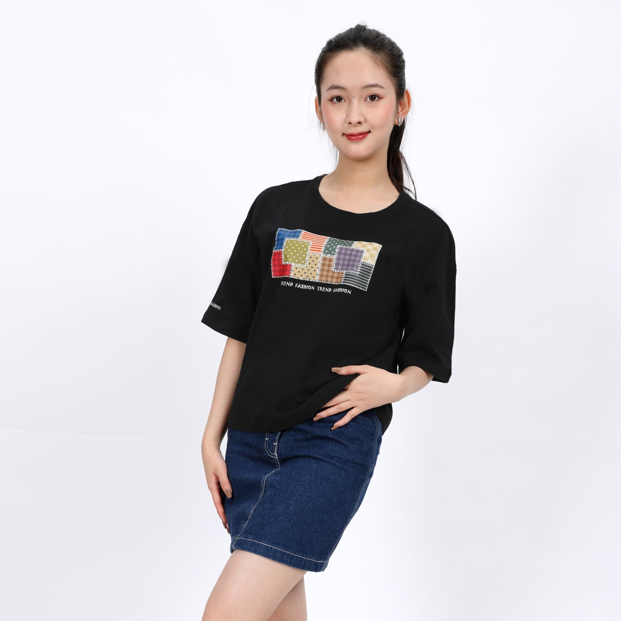 Áo thun tay ngắn cao cấp cotton  020p 0225