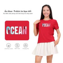 Áo thun tay ngắn form cơ bản cotton 020p 0305