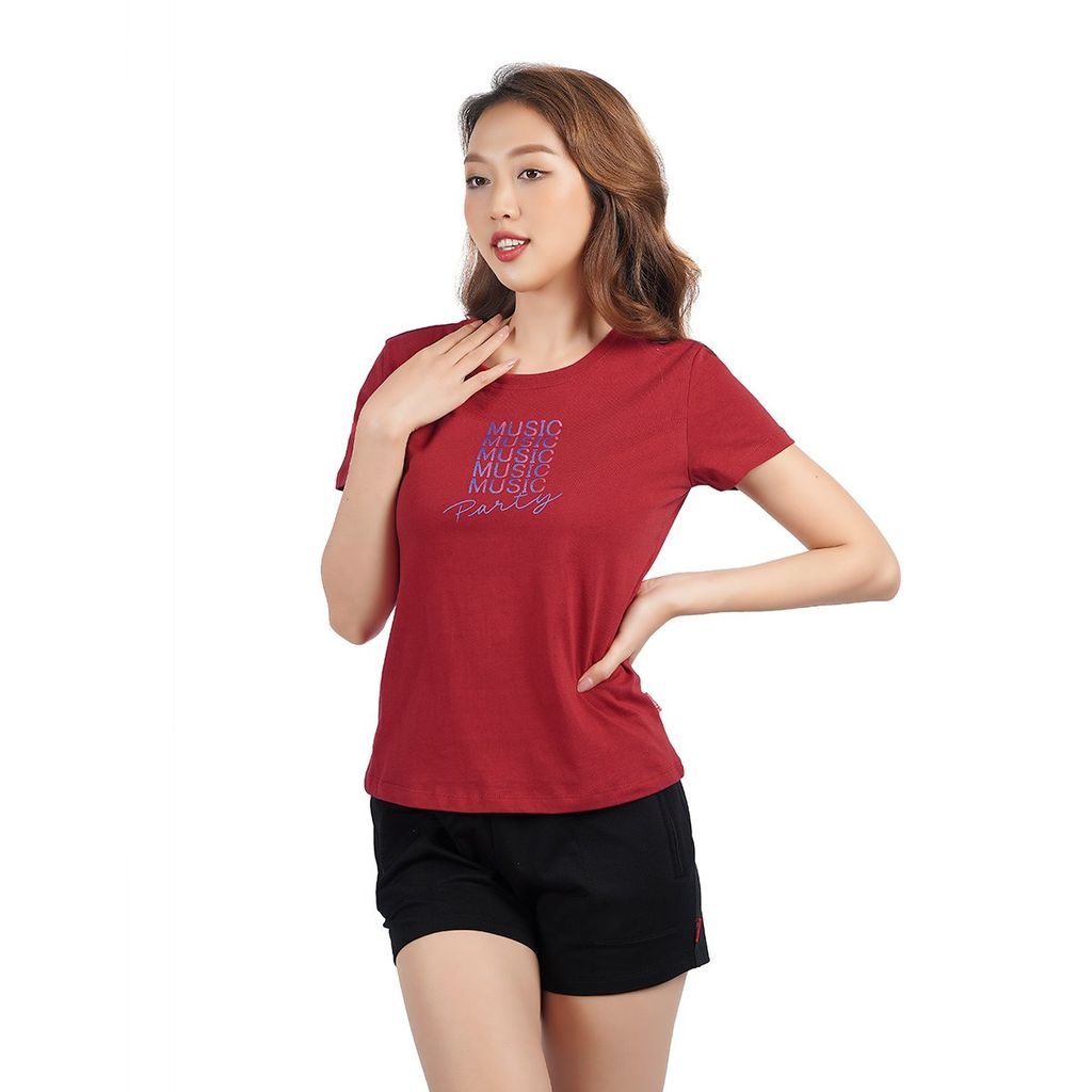 Áo thun nữ tay ngắn cotton form suông 020p 0203