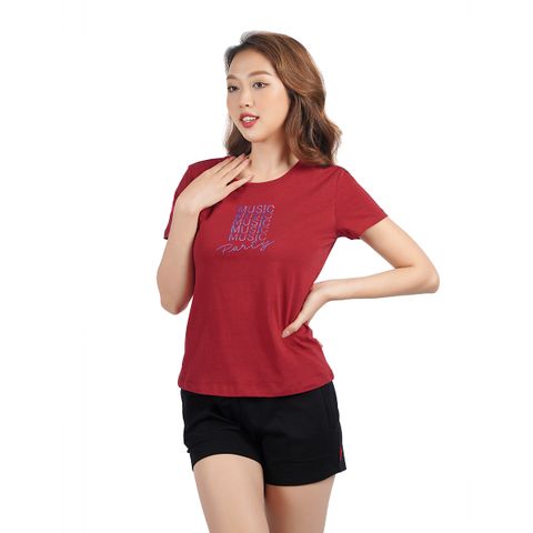 Áo thun nữ tay ngắn cotton form suông 020p 0203