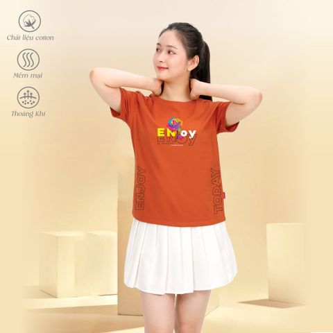 Áo thun tay ngắn form cơ bản cotton 020p 1952