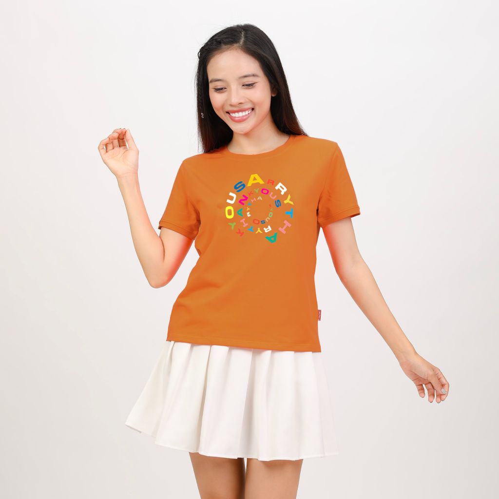 Áo thun tay ngắn form cơ bản cotton 020p 1942