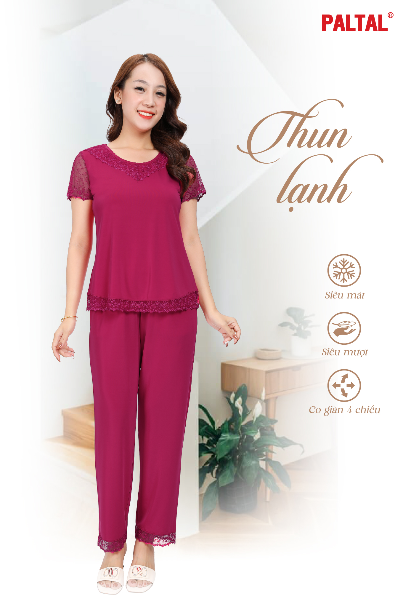 Bộ dài tay ngắn thun lạnh cao cấp 013p 3068