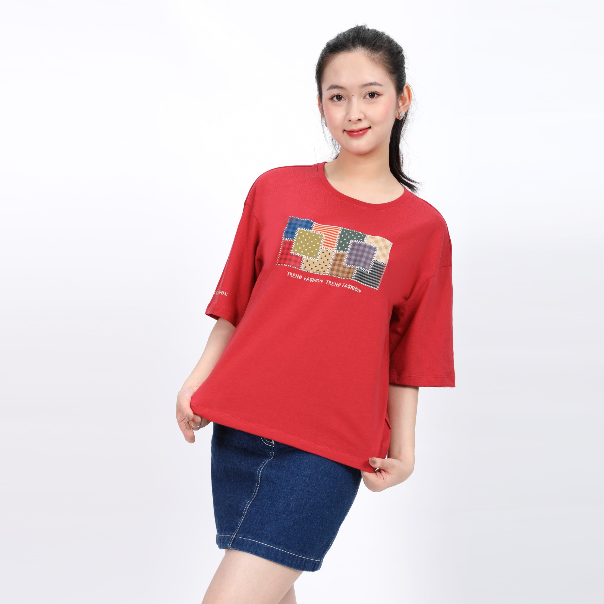 Áo thun tay ngắn cao cấp cotton  020p 0225