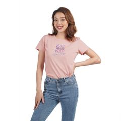 Áo thun nữ tay ngắn cotton form suông 020p 0203