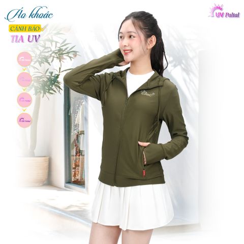 Áo khoác chống nắng cao cấp poly cát logo UV đổi màu 311p 1247