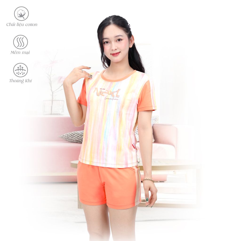 Bộ đùi tay ngắn cotton 025p 5144