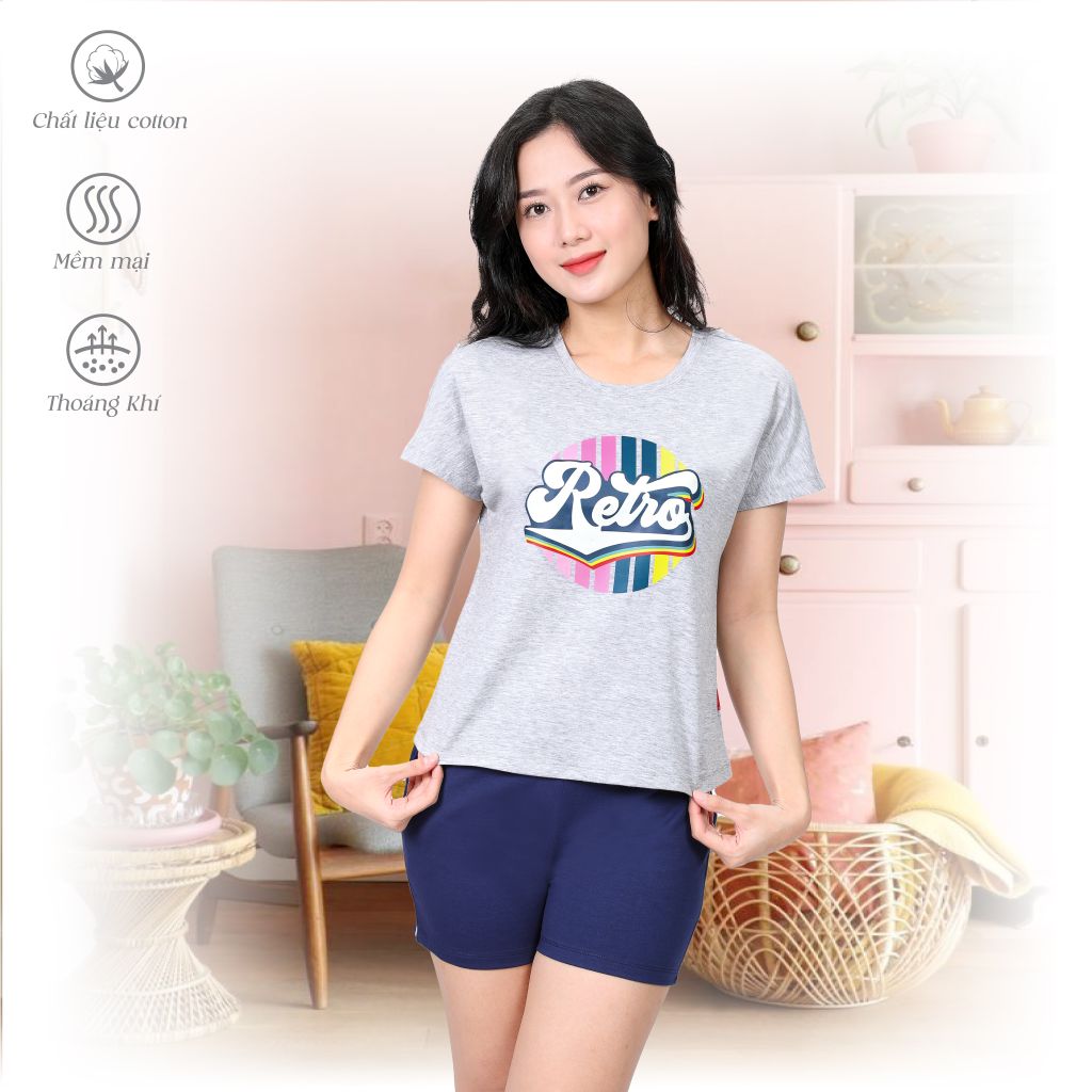 Bộ đùi tay ngắn cotton 195p 5176