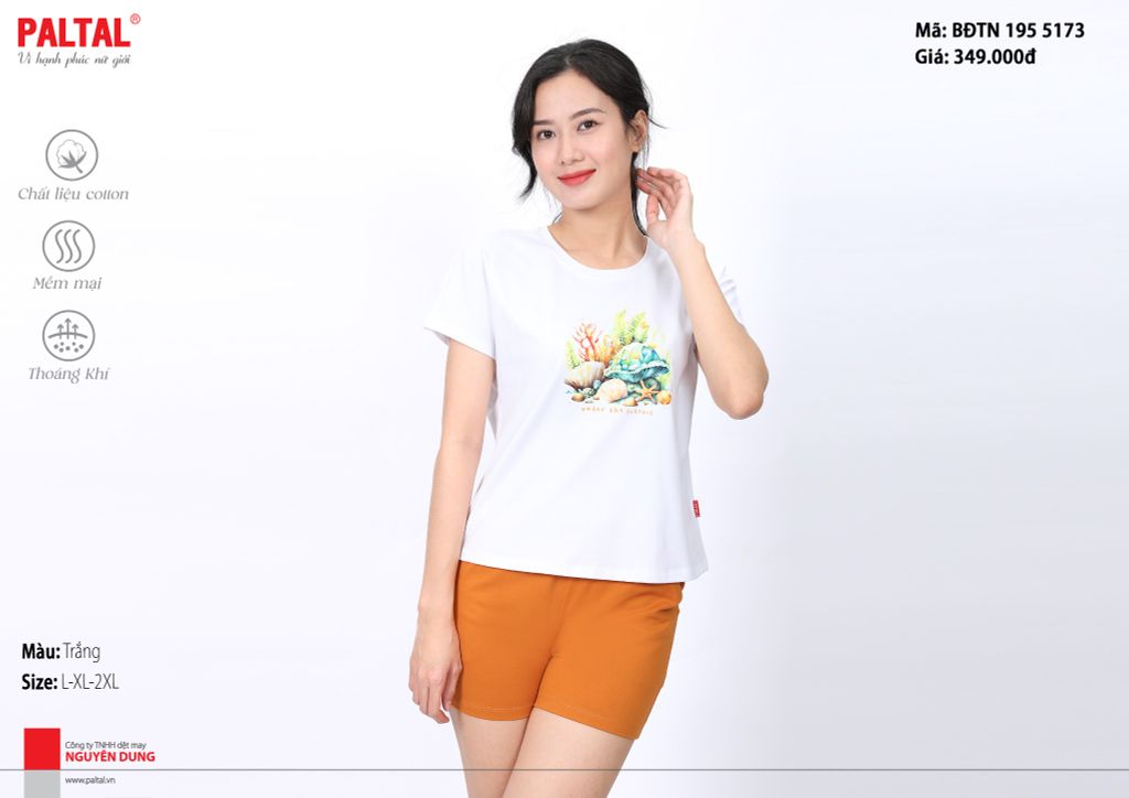 Bộ đùi tay ngắn cotton 195p 5173