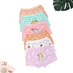 Combo 06 quần lót Baby/ Trẻ em Cotton 027p 7339