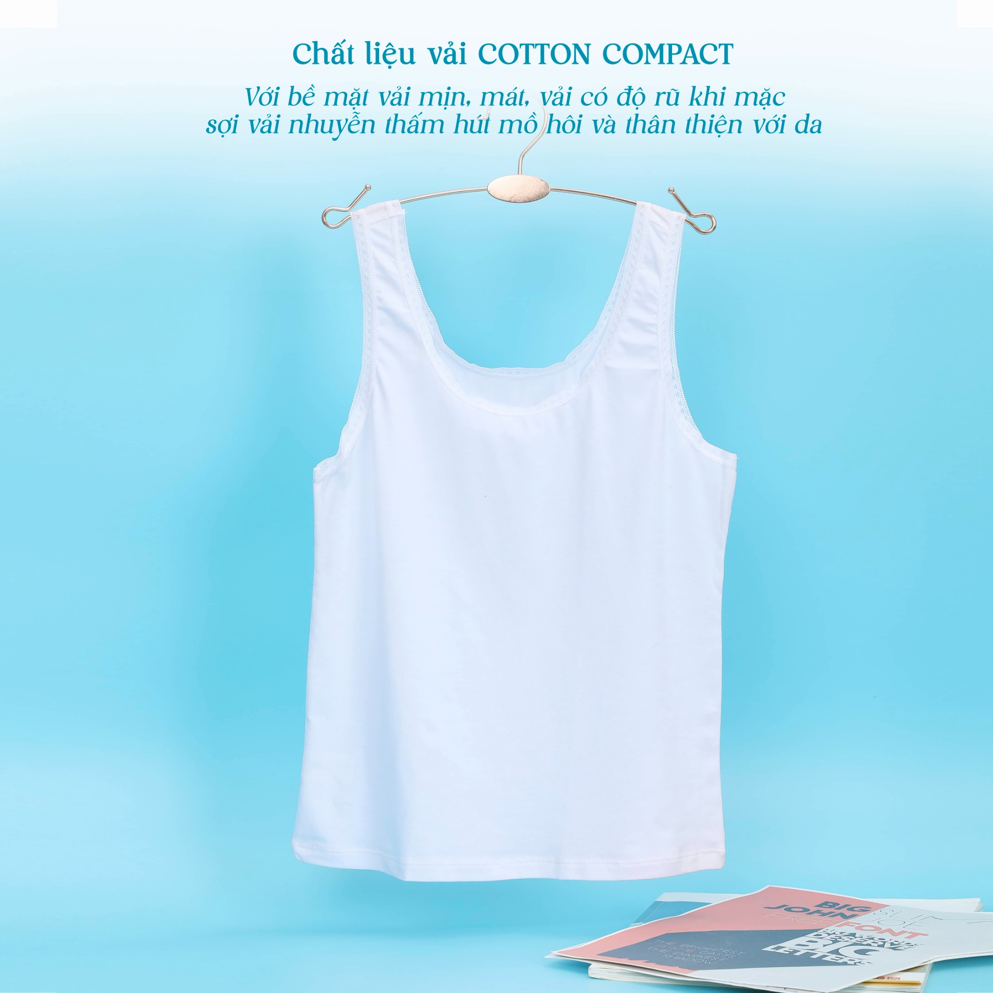 Áo lá học sinh cấp 3 Cotton Compact 029p 8937