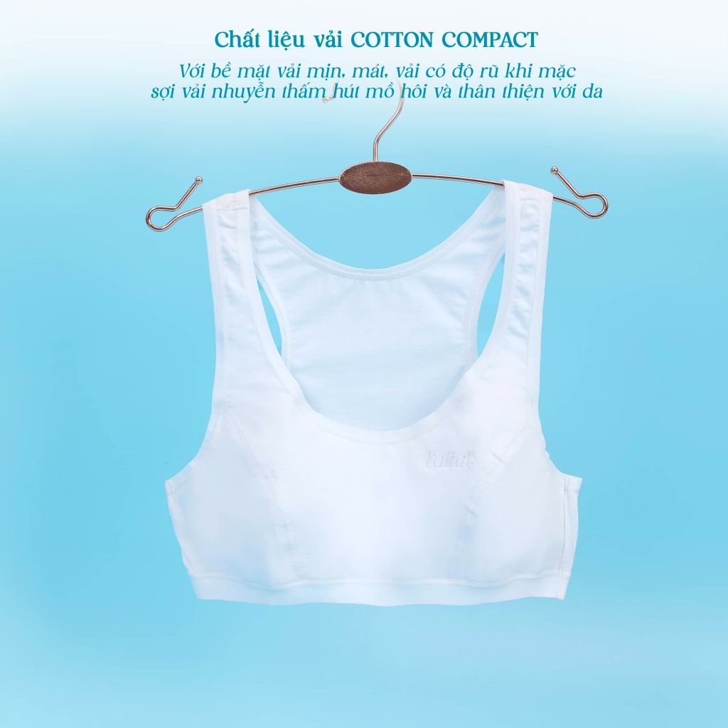 Áo lót lá học sinh cấp 2 kháng khuẩn cotton compact 029p 8934