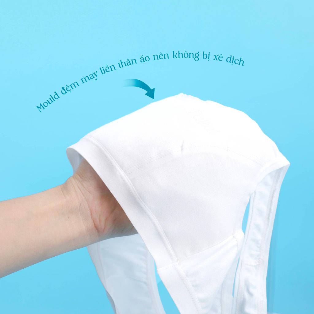 Áo lót lá học sinh cấp 2 kháng khuẩn cotton compact 029p 8934