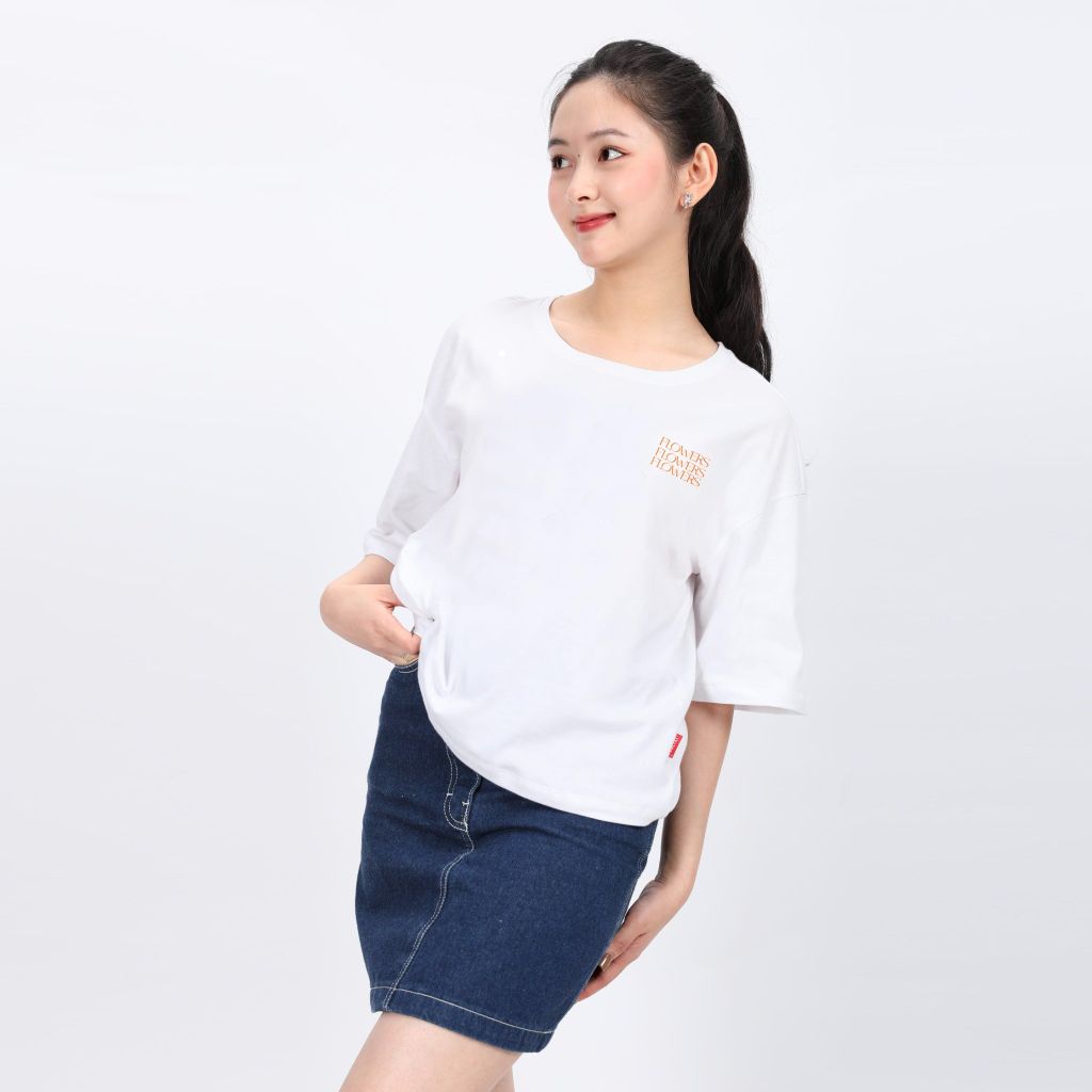 Áo thun tay ngắn cao cấp cotton form rộng 020p 0228