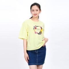 Áo thun tay ngắn cao cấp cotton form rộng 020p 0226