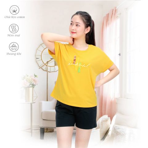 Bộ đùi tay ngắn cotton 195p 2029