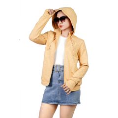 Áo khoác chống nắng nữ vảy cá cotton melan 141p 1214