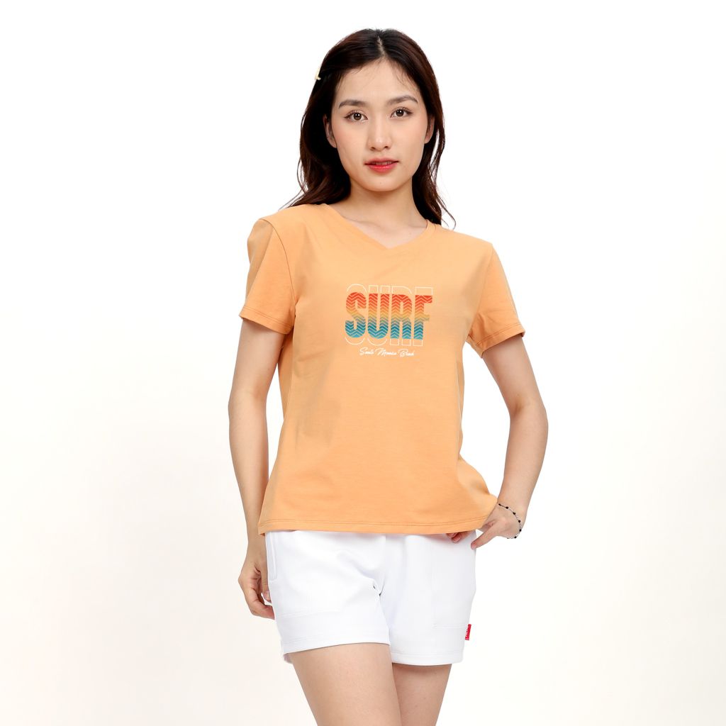 Áo thun nữ form suông chất liệu Cotton cao cấp 190p 0311