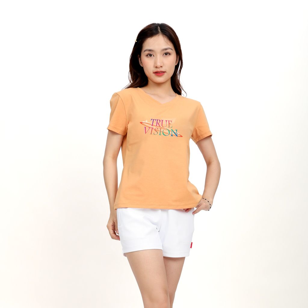 Áo thun nữ form suông chất liệu Cotton cao cấp 190p 0852