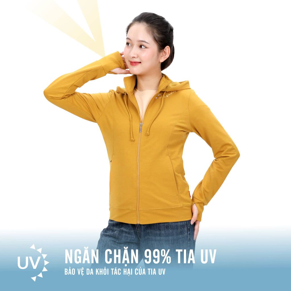 Áo khoác chống nắng, chống UV có nón chất liệu Vảy cá cao cấp 431p 1255