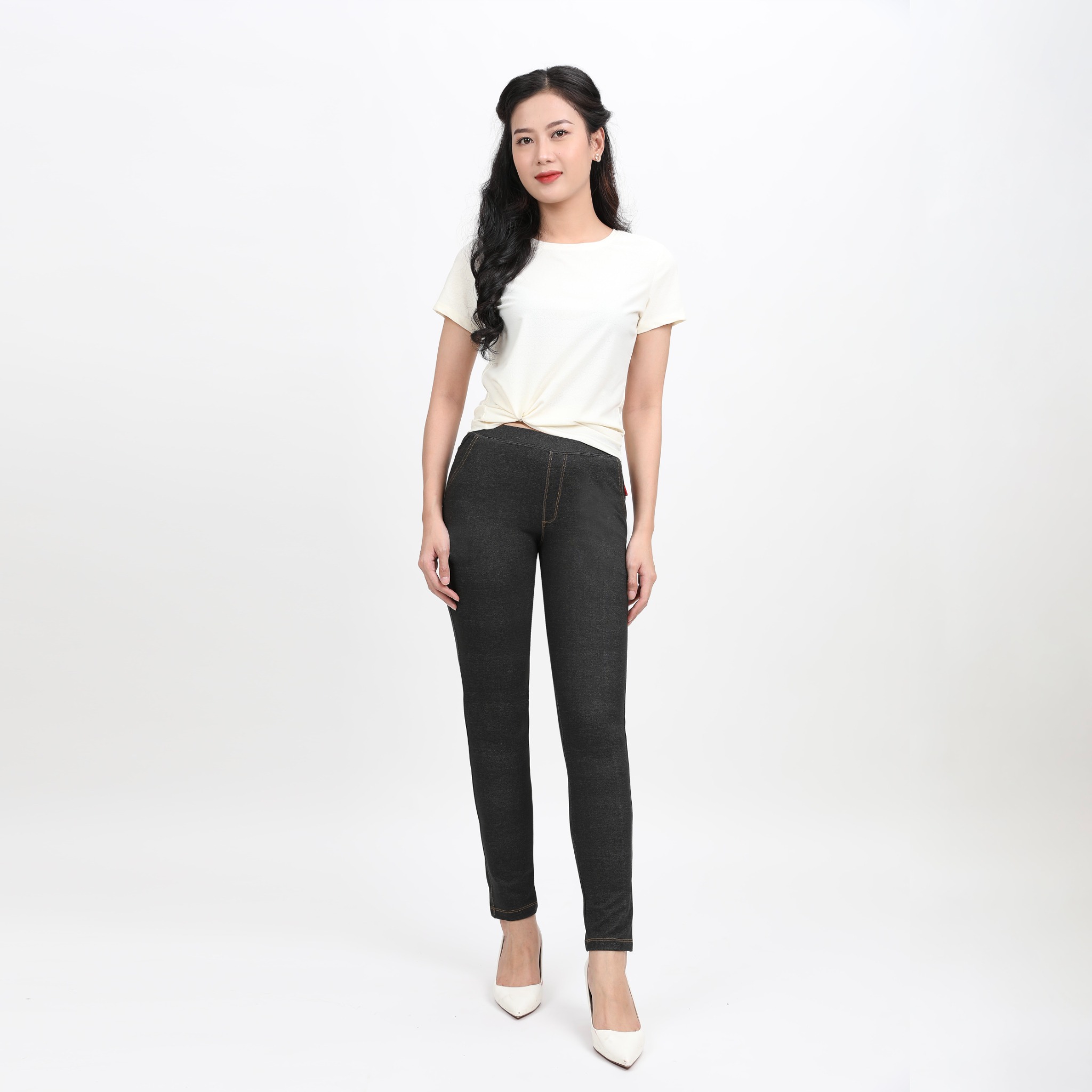 Quần Dài Chất Jean Thun Cao Cấp 508p 8065