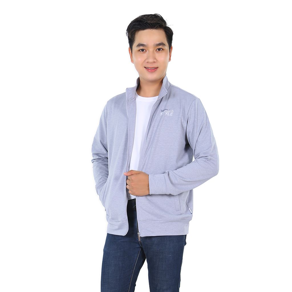 Áo Khoác Nam Không Nón Vảy Cá Cotton 431p 1201