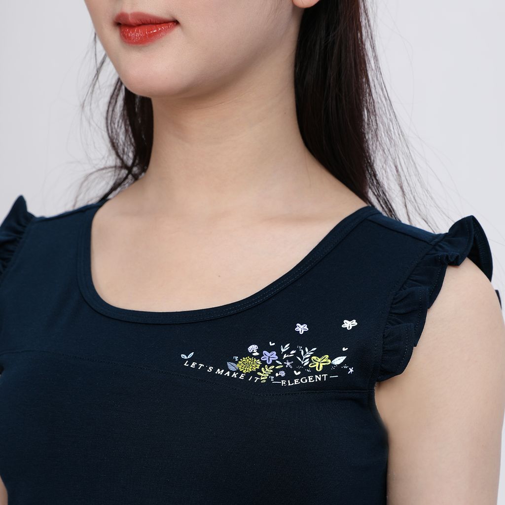 Bộ đùi không tay vải cotton 025p 5108